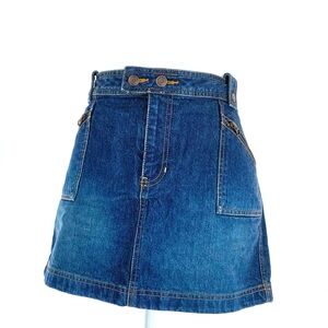 Old Navy Denim Mini Skirt. Length: 15”
